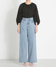 NAVE 【ReNAVE　洗える】ワイドストレッチデニム