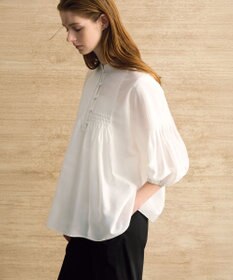 23区 【R(アール)】NALYAコンフォートリネン テーパードパンツ