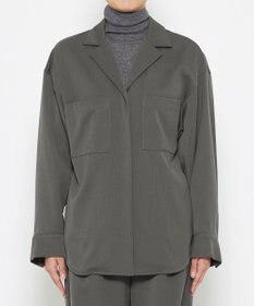 uncrave 【UNISEXあり】ギャバジン シャツ（uncrave WHITE）