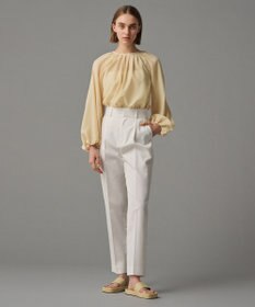 uncrave 【撥水・花粉防止・洗濯機洗い可】クリアツイル テーパードパンツ（uncrave STANDARD）