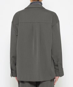 uncrave 【UNISEXあり】ギャバジン シャツ（uncrave WHITE）