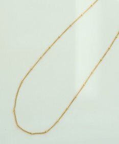 YECCA VECCA ドットチェーンステンレスネックレス