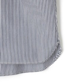 J.PRESS YORK STREET 【WOMEN】キャップスリーブ ストライプブラウス