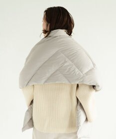 KWD 【日本製/UNISEX】DOWN SHAWL ポーランドホワイトグースダウンショール