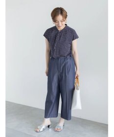 Te chichi パターンアソートフレンチボウタイブラウス