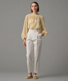 uncrave 【撥水・花粉防止・洗濯機洗い可】クリアツイル テーパードパンツ（uncrave STANDARD）