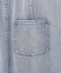 earth music&ecology ダブルジップデニムキャミワンピース