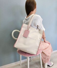 style code 【MERCURYDUO/マーキュリーデュオ】カードケース付　キャンバストートバッグ 推し活バッグ
