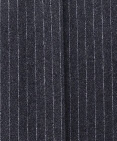 JOSEPH ABBOUD 【ウエストも伸びる！/ハイパワーストレッチ/洗える】 メルトンジャージー ストライプ パンツ