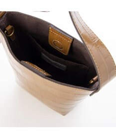 UNBILLION カシュカシュ cachechche / クロコ型押し2wayミニショルダー