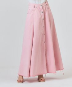 GRACE CONTINENTAL サーキュラーデニムスカート