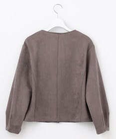 J.PRESS LADIES L 【洗える】スエードダンボール  ジャケット