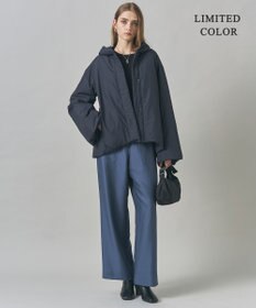 ICB 【WEB限定カラーあり・撥水加工】ADSダウン フーデットミドル丈コート