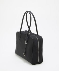 TOPKAPI 【Breath TOPKAPI】PRIM プリム ナイロン ラウンドスクエア ボストン トートバッグ チャーム付き　A4 / 軽量