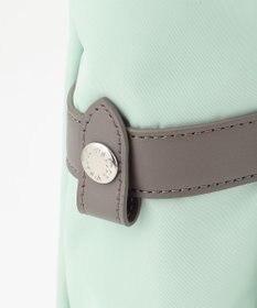 Y'SACCS ナイロン×リサイクルレザー　ホック2WAYトート　Mサイズ