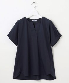 J.PRESS LADIES L 【接触冷感】プレーティングジャージー フレンチスリーブ カットソー