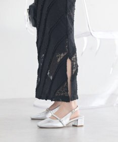 earth music&ecology 総レースナロースカート