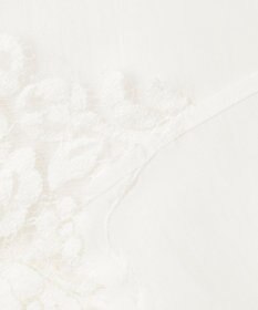 BEIGE， GALENA / コットンレースバンドカラーシャツ