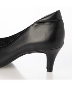 MODE ET JACOMO <carino>【レイン対応】ポインテッドトゥ パッド付きヒールパンプス