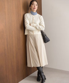 組曲 ハンサムツイルキュロット パンツ