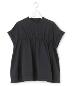 23区 S 【撥水加工/洗える】シアーナイロンツイル ギャザー ブラウス