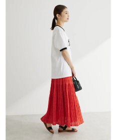 Green Parks Ｉ　段違いギャザーロングスカート