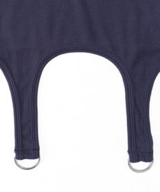 WEGO ナンバリングガーターリブトップス