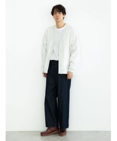 CRAFT STANDARD BOUTIQUE ケーブル柄カットカーディガン2