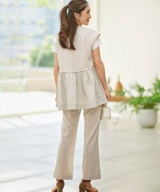 組曲 S 【接触冷感・吸湿・UVカット】ジョーゼットジャージー ジレ