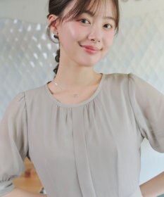 Tiaclasse 【新色追加】シフォンワンピース