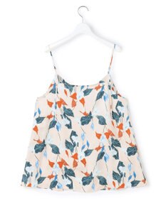 23区 【先行予約】カラーリリープリント キャミソールブラウス