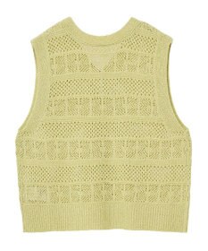 AMERICAN HOLIC 【前後2WAY】レース編みニットベスト