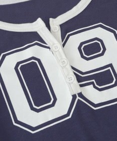 WEGO ナンバリングガーターリブトップス