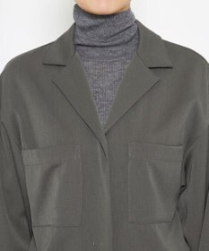 uncrave 【UNISEXあり】ギャバジン シャツ（uncrave WHITE）