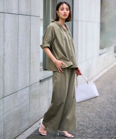 UNFILO FINE MOVE ランタンブラウス