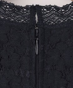 組曲 L 【先行予約・WEB限定】フラワーラッセルレーススタンド襟 ブラウス