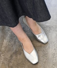 Pointer 日本製 本革Vカットパンプス