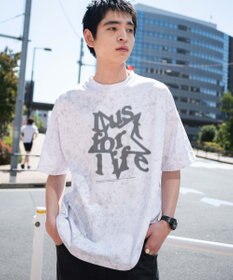 WEGO スノーパターングラフィックT（SS）