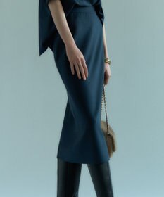 洗える】ヴィスコースストレッチ タイトスカート / 23区  