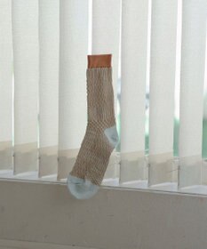 TRICOTE バンピーパッチワークソックス