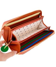 tsumori chisato CARRY ガーデンゴルフクラブ ラウンドファスナー長財布