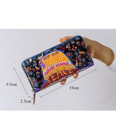 tsumori chisato CARRY ガーデンゴルフクラブ ラウンドファスナー長財布