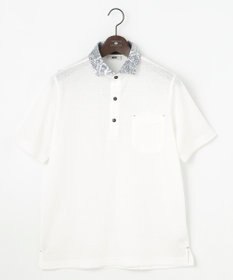 JOSEPH ABBOUD 【リネン素材/吸水速乾/日本素材】リネンハニカム ダディ ポロシャツ