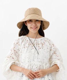 AURORA 【 Beaurance （ビューランス）】サマーシールドタレ付きはっ水クロッシェハット