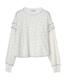 Green Parks ・Ｄｏｕｂｌｅ　Ｆｌａｇｓ　フラワーｐｔワッフルロンＴＥＥ