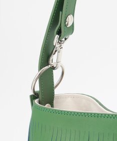 23区 【STORY7月号掲載】MARCO MASI レザーキャンバスコンビ ショルダーバッグ