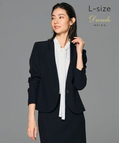 BEIGE， 【L-size・セットアップ対応】LUIZA / ノーカラージャケット