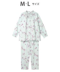 WACOAL ワコール_リラックス＆スリープ パジャマ 長袖 長ズボン 綿100%(本体) レディース KDX510 /ワコール