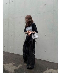 Green Parks レースタックパンツ