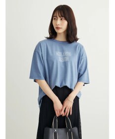 Green Parks ５分袖ピグメントロゴプルオーバー